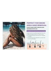 6-in-1 Roll On Hot Depilatory Waxing Kit for Sensitive Skin, Wax Cartridge Warmer for Arms, Legs &amp; Body Hair Removal, At-Home Waxing Kit for Women &amp; Men