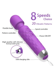 Generic Portable Waterproof Handheld Cordless Vibration Massager For Back Neck Shoulder Sports Recovery Muscle Aches