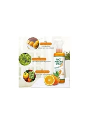 Foot Peeling Spray Orange Oil Foot Peeling Spray That Remove Dead Skin Hydrating Nourish Pedicure Dead Skin Exfoliator for Cracked Rough Heels Dry Toe Skin and Calluses