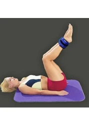 Ankle Weights Breathable for Fitness-1KG x 2