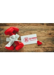 H Pro Neoprene Coated Hand Weight Dumbbell Pair, Strength Training Weight For Exercise &amp; Fitness, 4Kg Comes In Red