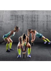 Marshal Fitness Adjustable Dumbbell Set,Free Weights Dumbbells Set with Connecting Rod Used as Barbell, Dumbbell, Kettlebell and Push-ups.Free Weights for Women and Men,Weight -30kg