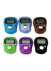 Islamic Tasbih Bead Portable Rotating Prayer Beads Digital Counter &ndash; Finger Misbaha for Dhikr, Mantra Jap, Hindu Mala, Islamic Prayer and Meditation,