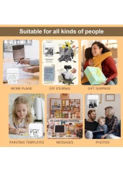 Mini Portable Thermal Printer &ndash; Inkless Sticker &amp; Self-Adhesive Label Wireless Bluetooth Printer for Android &amp; iOS Smartphones &ndash; Compact, Portable, and Easy to Use
