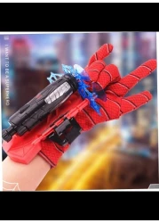 Spider Web Shooter, Wrist Launcher Toy, Funny Children Educational Toys, Spider Gloves Man Cosplay Gift for Kids