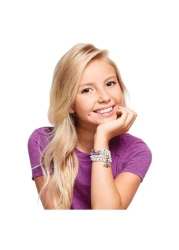 Make It Real Block And Rock Charm Bracelets Multicolour 135 count