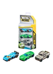 Zuru Metal Machines Cars Set Assorted 3 PCS