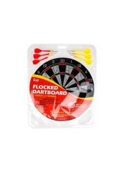 سوبريم سبورتس لوح رمي السهام مع سهام - متعدد الألوان مقاس 12 بوصة 7 قطع