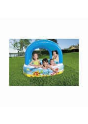 Bestway Play Pool With Canopy 52192 Multicolour 140x140x114cm