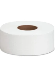Genuine Joe 2510012 Jumbo Bath Tissue Roll 2Ply 1000Ft 12CT White