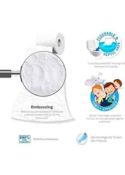 Selpak 3 Ply Toilet Tissue White 12 Rolls