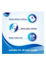 فاين سوبر تاول برو لفائف مناديل مطبخ ورقية 60 منديل × 3 طبقات 2 لفائف