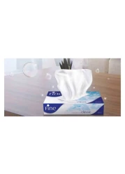 Fine 2 Ply Silver Oud Facial Tissue 120 Sheets 1 PCS