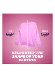 منعم أقمشة كومفورت فلورا سوفت منعم أقمشة وردي 2.9 لتر حزمة من 2