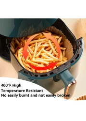 Air Fryer Paper Liners 100PCS Nonstick Disposable Liners Baking Paper for Air Fryer Oilproof Waterproof Food Grade Parchment for Baking Roasting Microwave 100Pcs63 inch