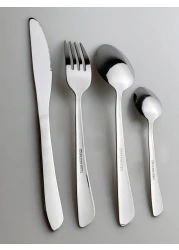 Cuisine Art Sasa 16 Piece Stainless Steel Cutlery Set, Silver