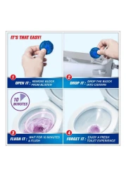 هاربيك منظف مرحاض فلشماتيك برائحة الخزامى 50 غرام حزمة من 3 .