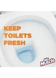 مستر ماسل 3 في 1 قطع لتنطيف مقعد التواليت برائحة البحر 50 غرام حزمة من 2