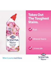 Clorox Scentiva Toilet Cleaner Japanese Spring Blossom 709ml