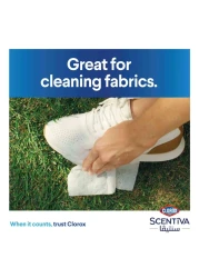 كلوركس سينتيفا مناديل مطهرة بجوز الهند وزنبق الماء، 75 منديلاً مبللًا