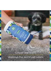 Pet Life Unlimited Carpet Refresher Powder Carpet Deodorizer Powder Pet Safe Carpet Powder Pet Odor Eliminator for Carpet with PlantBased Juniper Leaf Scent Made in the USA 16oz Pack of 1