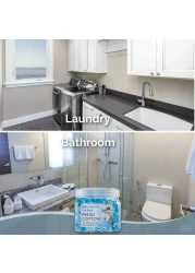 SMELLS BEGONE Odor Eliminator Gel Beads Air Freshener Eliminates Odor in Bathrooms Cars Boats RVs Pet Areas Made with Essential Oils Fresh Cotton Scent 12 Ounce