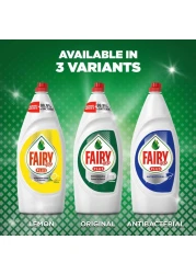Fairy Plus Original Dishwashing Liquid Soap With Alternative Power To Bleach 600ml Pack of 3