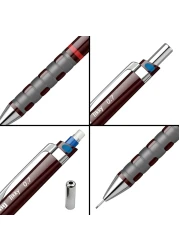 rOtring Tikky Mechanical Pencil 07 mm Burgundy 1904692