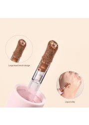 Liquid Highlighter Contour Stick Makeup Highlighter for Face Lightweight Glotion Waterproof Luminous Lotion Silky Smooth Glitter Highlighter Makeup Stick MultiUse Body Shimmer2 Starlight