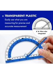 Helix Swing Arm Protractor 180 Degree Rotation