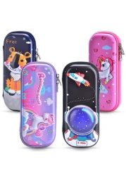 Eazy Kids 3D Genie Unicorn Pencil Case