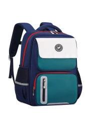 Eazy Kids - Back to School - 16" Ergonomic School Bag - Blue