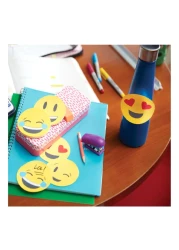 بوست-إت 4 تصميمات رموز تعبيرية مطبوعة BC-2030-EMOJI2 3x3 بوصة حزمة من 2 3M
