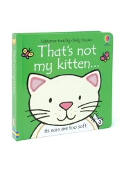 Usborne That's Not My Kitten: Touch and Feel Book, Early Learning, Interactive Story, Kids Favorite Animals