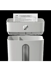 HP OneShred 8CC Office Paper Shredder Machine, P-4 Security, Cross Cut, 8 Sheets, 15L Bin - 2801