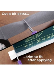 BookGuard 2 inch Premium Bookbinding Repair Cloth Tape 15 Yard Roll Gray