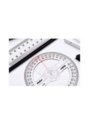 Helix Oracle Maths Set Grey 9 PCS