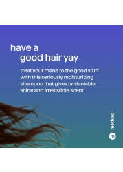 MethodMoisturizing Shampoo Simply Nourish with Shea Butter Coconut and Rice Milk Scent Notes Paraben and Sulfate Free 14 oz Pack of 1