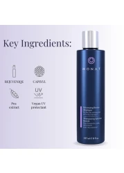 MONATVolumizing Revive Shampoo Infused wRejuveniqe Weightless Hair Shampoo adds Volume Softness to Fine Medium Hair wPea Extract Vegan UV Protectant Net Wt 237 ml 8 fl oz