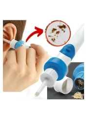 Portable Electric Ear Cleaner Wax Removal Kit &ndash; Automatic Vacuum Earwax Cleaning Tool with LED Light &ndash; Safe and Effective Ear Hygiene Device