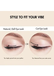 iENVY Half Lashes Edge Fit False Eyelashes Natural Dramatic Look Wispy Cat Eye Clear Band Fluffy Volume Soft Strip Short Half Fake Eyelashes Light Weight Comfort Everyday Easy to Wear FLUTTERY FIT