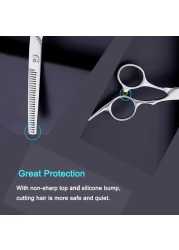 Hair Thinning Shears Hair Cutting Scissors 67 Inches with Fine Adjustable Tension Screw and 1 Piece Wipe Cloth