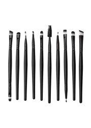 Makeup Brushes ZHIYE Make up Brush Set 20 PCs Professional Face Eyeliner for Foundation Blush Concealer Eyeshadow with Travel Black