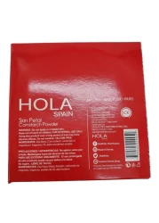 Hola Spain Skin Petal Body Talc Dusting Powder Puff 4 oz