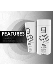 L3 Level 3 Travel Styling Powder Small 018 oz for Travel Natural Look Mens Powder Sample Styling Powder