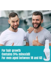 Dar-Al-Dawa Hairgrow 5% Minoxidil Trusted Hair Loss Solution for Regrowth 50 ML (Pack of 4)