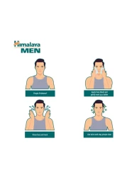 Himalaya Herbals Men Pimple Clear Neem Face Wash Green 100ml