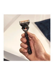 Gillette Mach 3 Turbo Men's Razor Blade Refills Blue 12 PCS