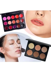 Makeup Kit Allinone Makeup Gift Set for Women Full Kit Eyeshadow Palette Lip Gloss Set Lipstick Blush Foundation Concealer Mascara Eyebrow PencilInclude Brush SetKIT019