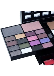 All in One Makeup Kit for Women Full Kit 74 Colors Professional Makeup Gift Set Include 36 Eyeshadow 16 Lip Gloss 12 Glitter Cream 4 Concealer 3 Blusher 2 Highlight and Contour 1 Bronzer